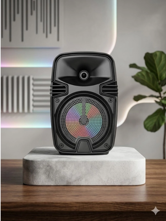 Портативная беспроводная колонка Sing-E ZQS1328S с RGB-подсветкой и супер-басом, 8W