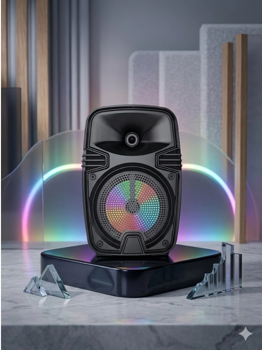 Портативная беспроводная колонка Sing-E ZQS1328S с RGB-подсветкой и супер-басом, 8W