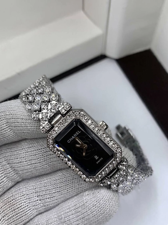 Chanel soat, ayollar soati, toshli soat - 
