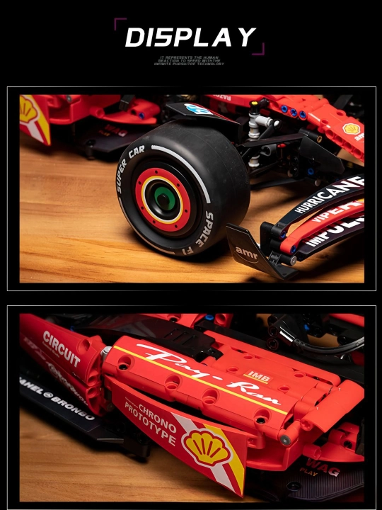 F1 Poyga Avtomobili 1:8 — Professional Konstruktor