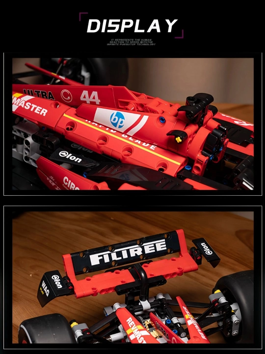 F1 Poyga Avtomobili 1:8 — Professional Konstruktor