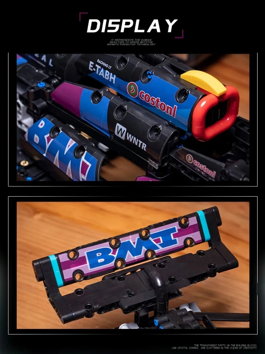 F1 Poyga Avtomobili 1:8 — Professional Konstruktor