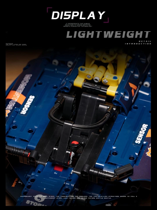 F1 Poyga Avtomobili 1:8 — Professional Konstruktor