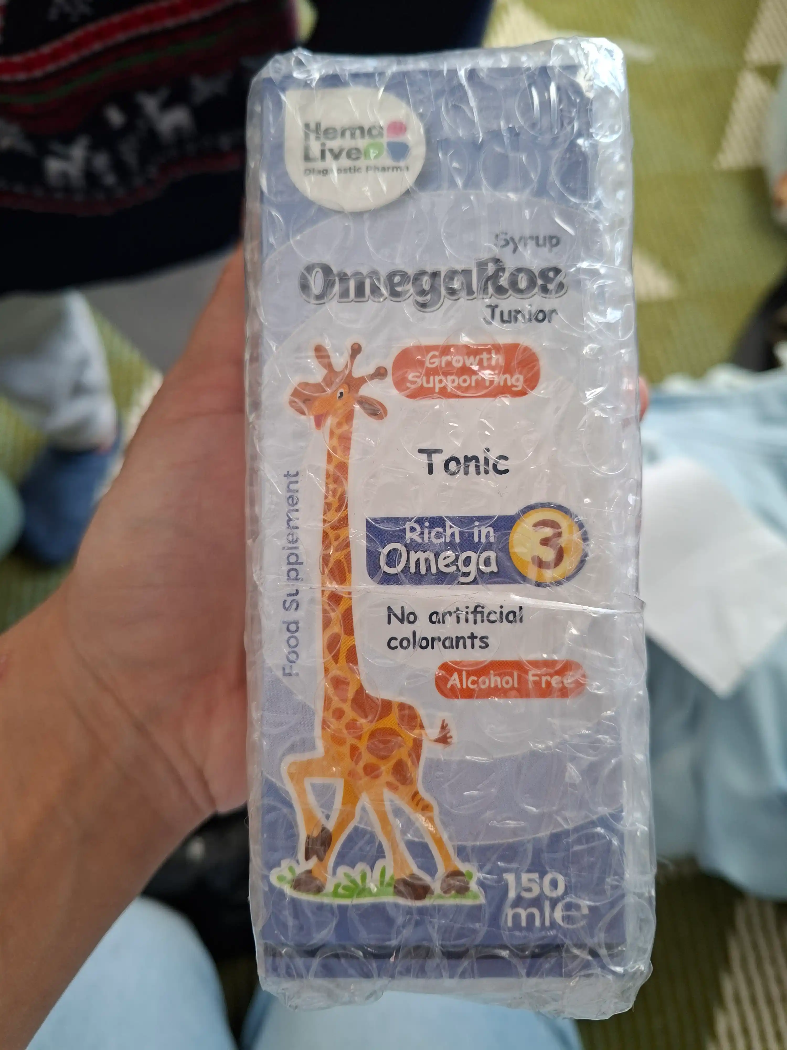 OmegaRos siropi, omega 3 bolalar uchun, bolalar uchun vitaminlar, bolalar vitamini, Halol