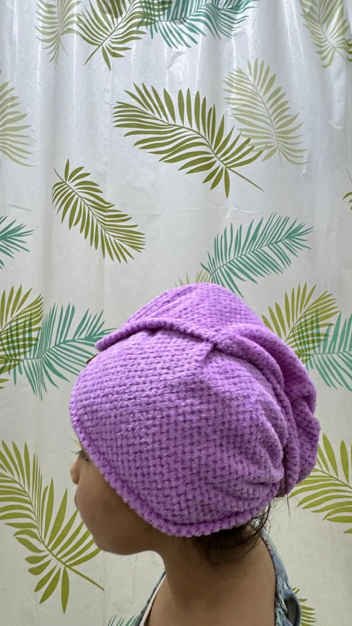 Mikrofiber sochiq,  soch quritish sochig'i, soch uchun turban, tugma, salla, ro'mol
