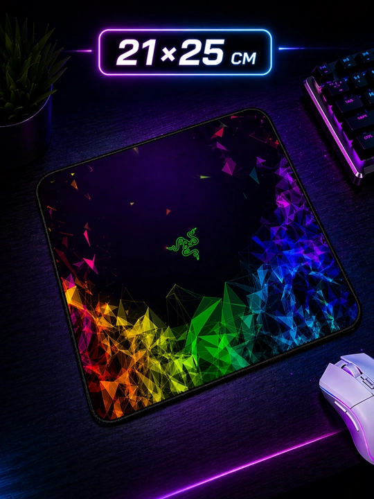 Mouse pad kovrik 21cm x 25cm sirpanmaydigan universal stol uchun aksessuar