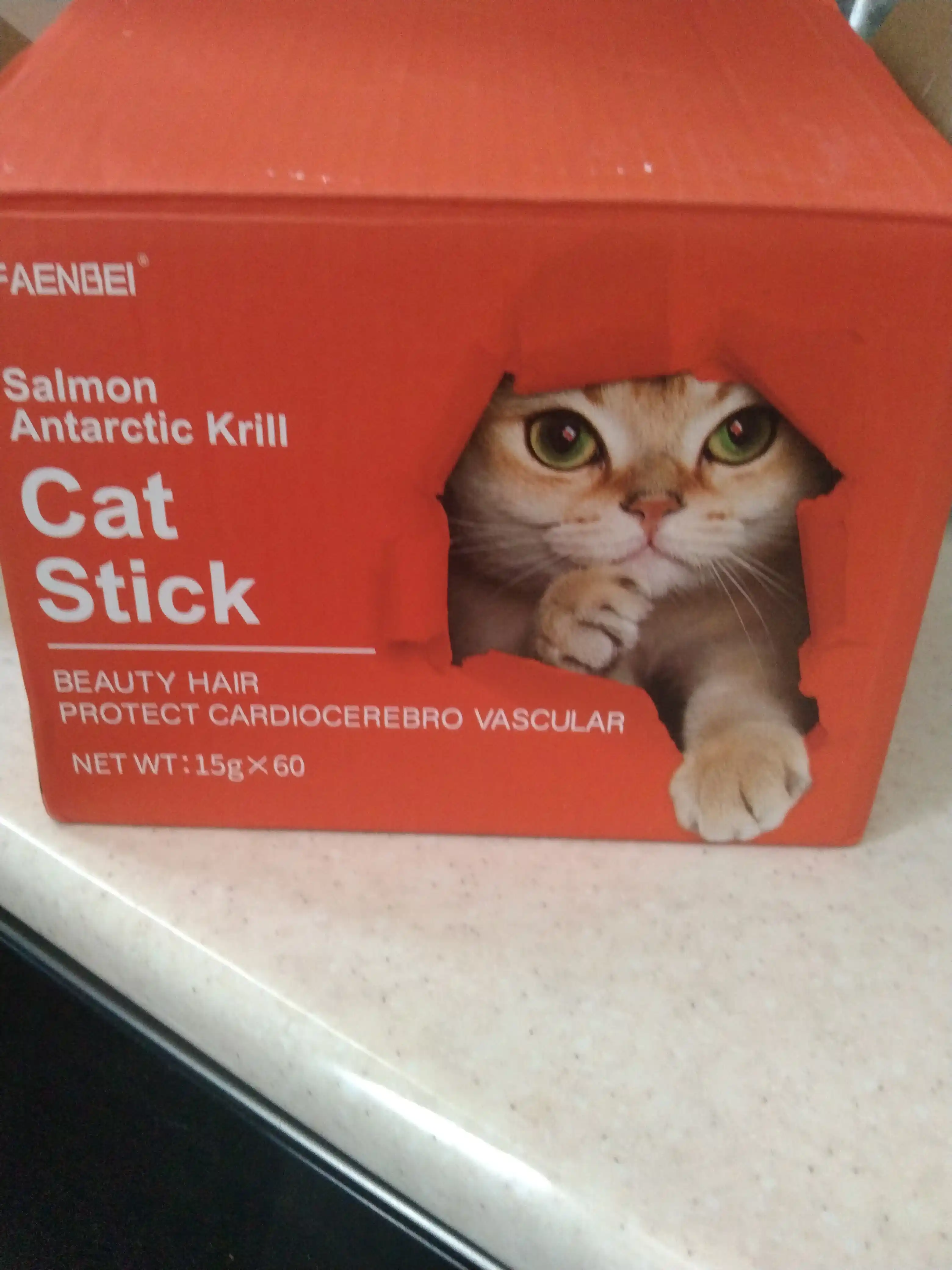 Лакомство для кошек Faenbei "Pet Snaks", ассорти из 3 вкусов