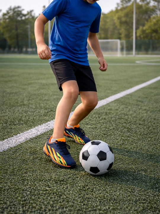 Bolalar uchun futbol butsilar, sarakanoshkalar, qirq oyoq