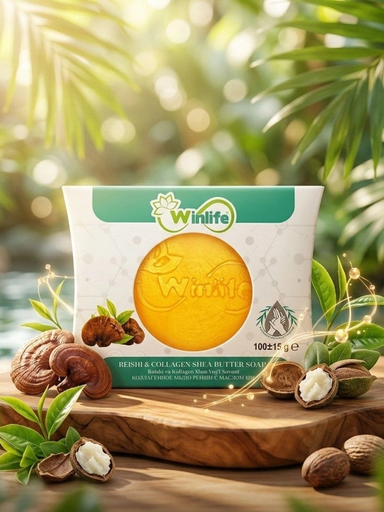Wınlıfe kollagenlı reshı va shea yoglı sovunı
