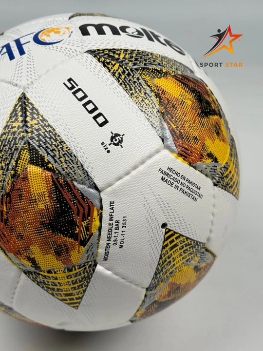 Professional futbol to'plari, MOLTEN, o'lchami 5, bonus: nasos, igna