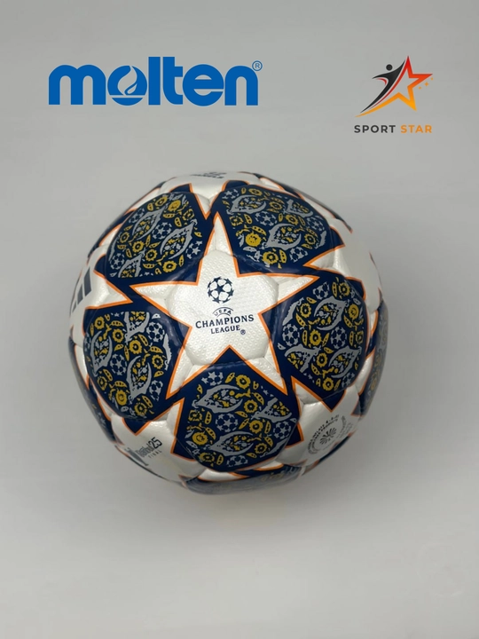 Professional futbol to'plari, MOLTEN, o'lchami 5, bonus: nasos, igna