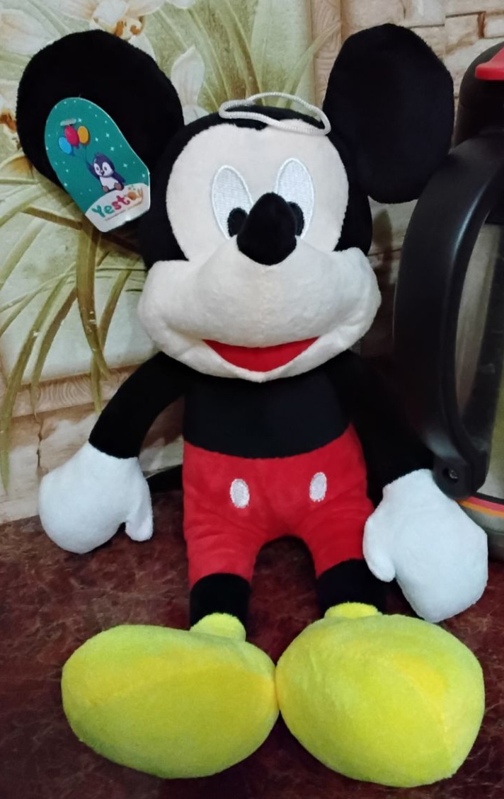 Плюшевая игрушка Mickey Mouse — мягкий кукольный персонаж для детей