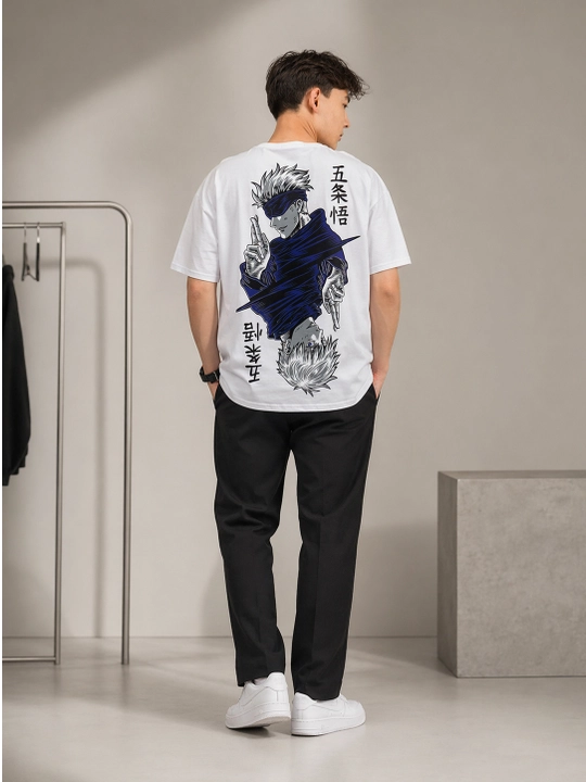 Футболка мужская и женская oversize, стильная базовая футболка streetwear для весны, лета - 