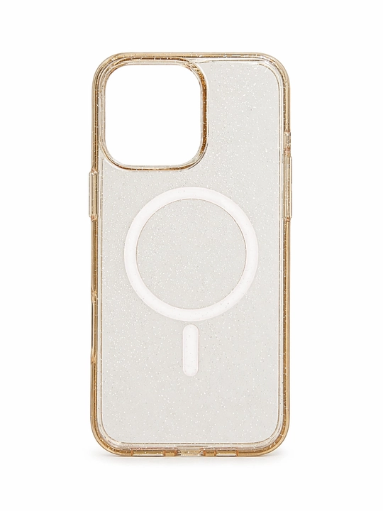 IPhone 17 Pro Max uchun MagSafe’li shaffof silikon g‘ilof, zarbaga chidamli 15/16/17ProMax - 