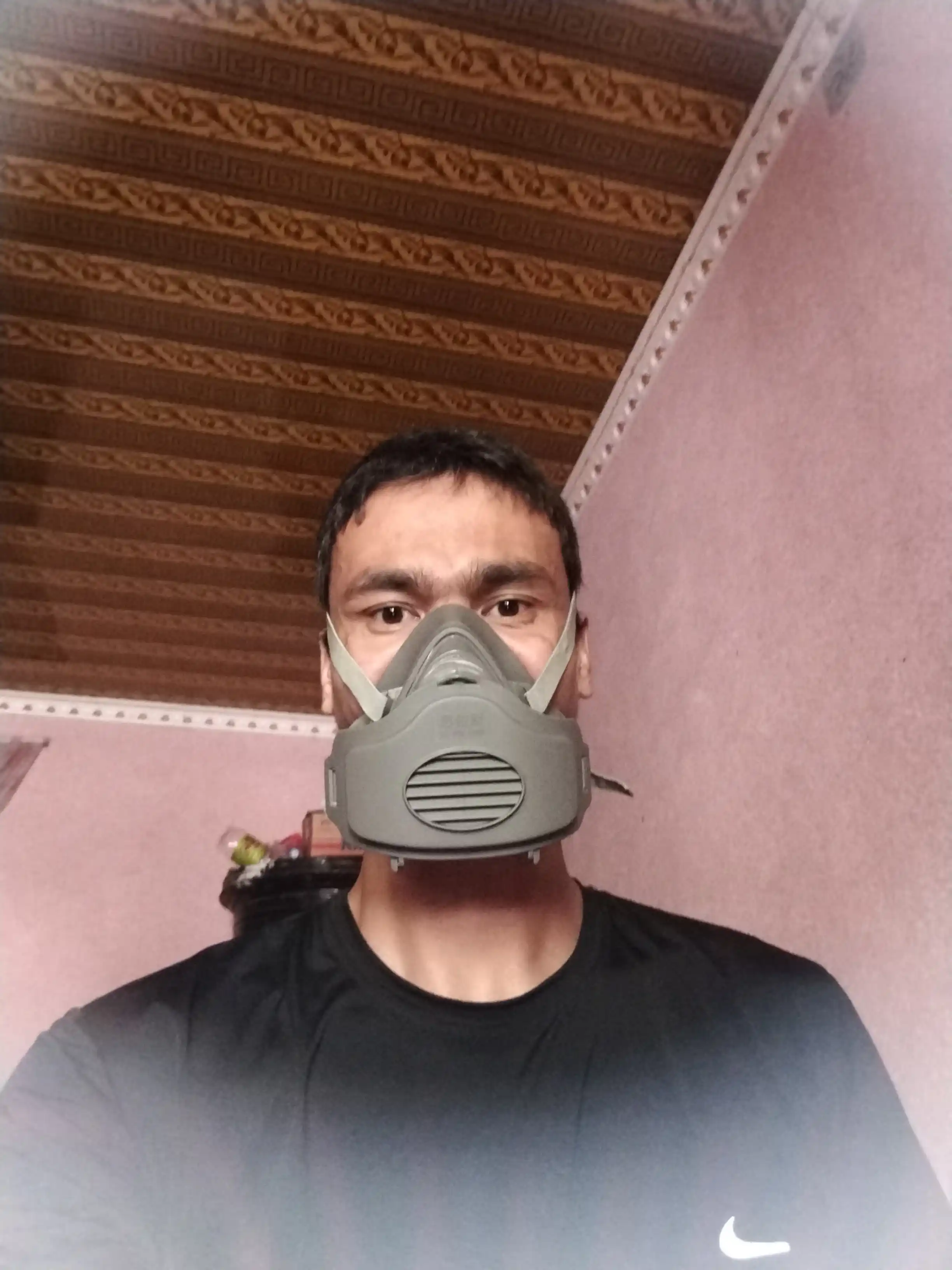 Changdan ximoyalovchi qurilish uchun respirator niqob, sanoat changlarini filtrlaydi