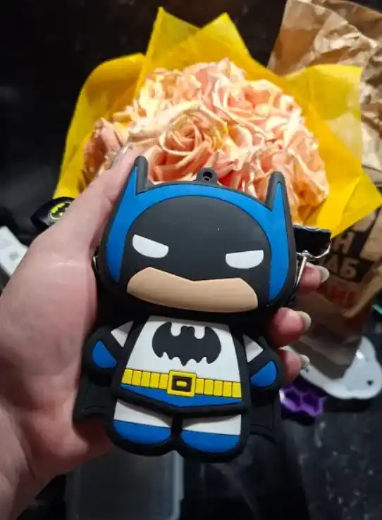 Bolalar uchun silikon sumka, Spiderman, Batman