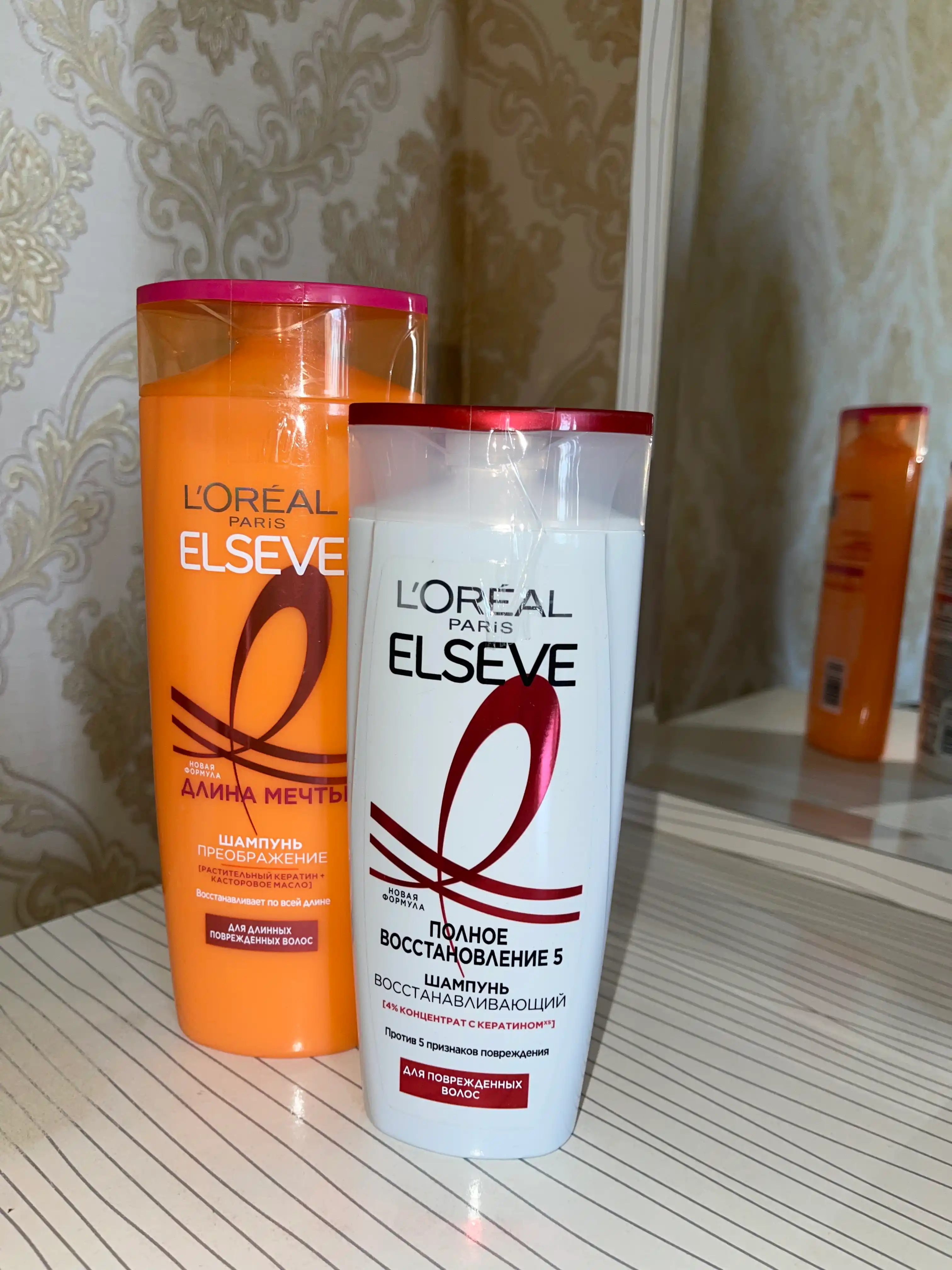 L'Oreal Paris Шампунь Преображение "Elseve, Длина Мечты", с кератином, 400 мл