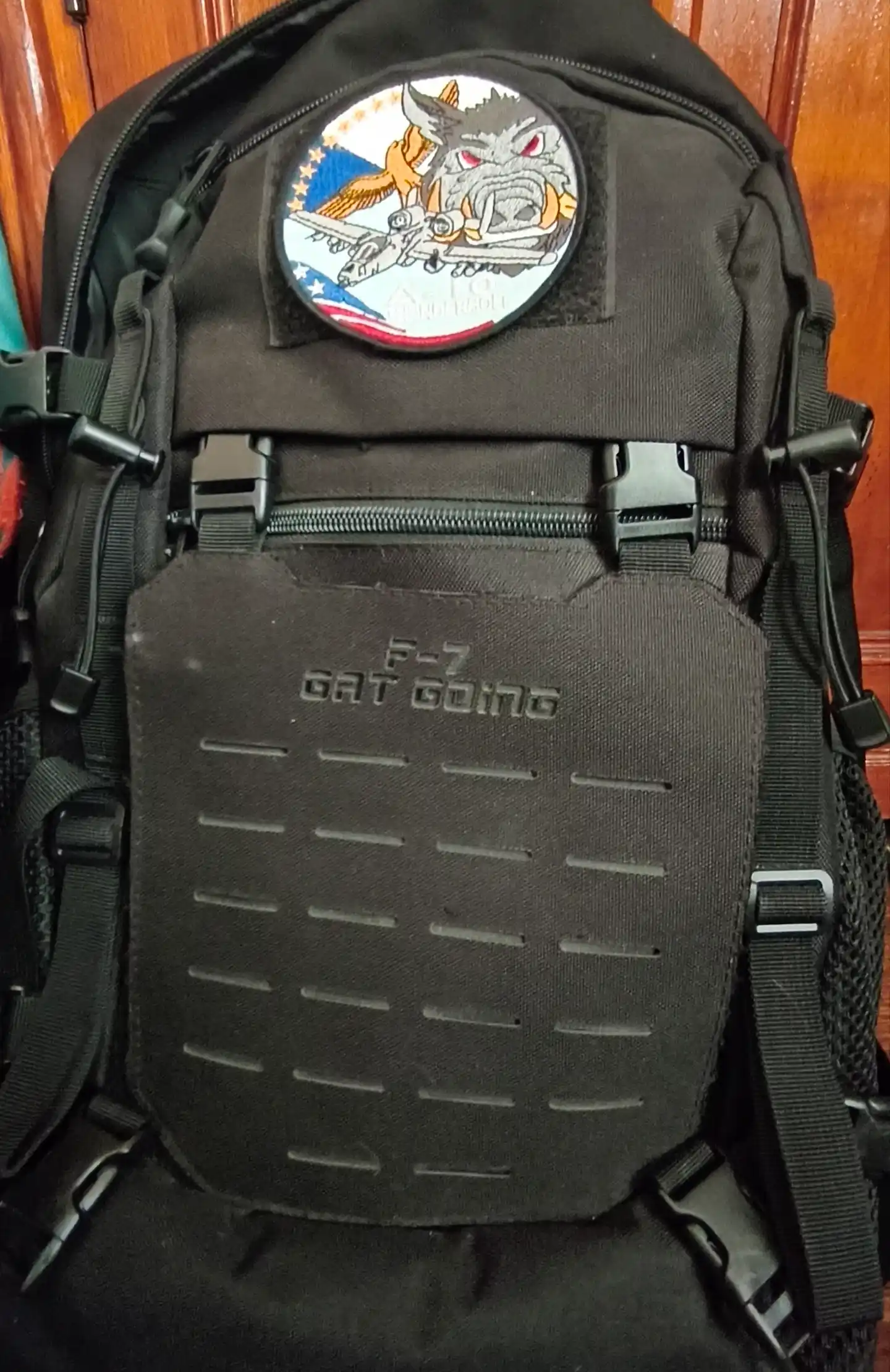 Batgong f-7 30l taktik xalta-mustahkamlangan ramka, lazerli MOLLE tizimi