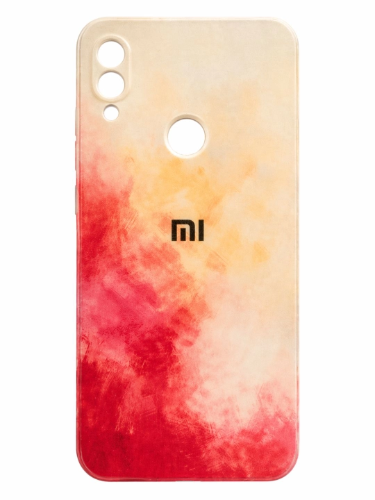 G'ilof Redmi Note 7 uchun, shaffof, silikonli