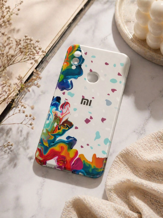 G'ilof Redmi Note 7 uchun, shaffof, silikonli