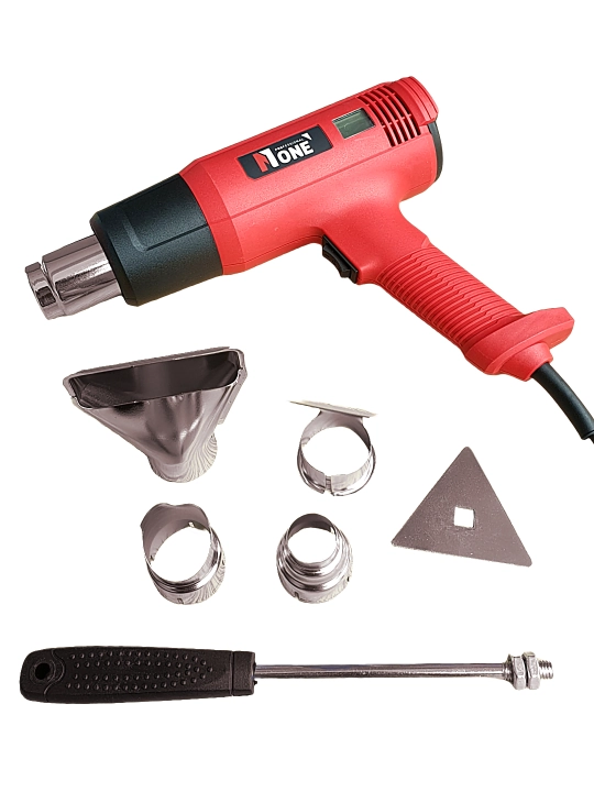 Qurilish feni NUMBER ONE EH2100-1PRO, 2100 Vt, 2 ta rejim, 50–600°C, LED displey