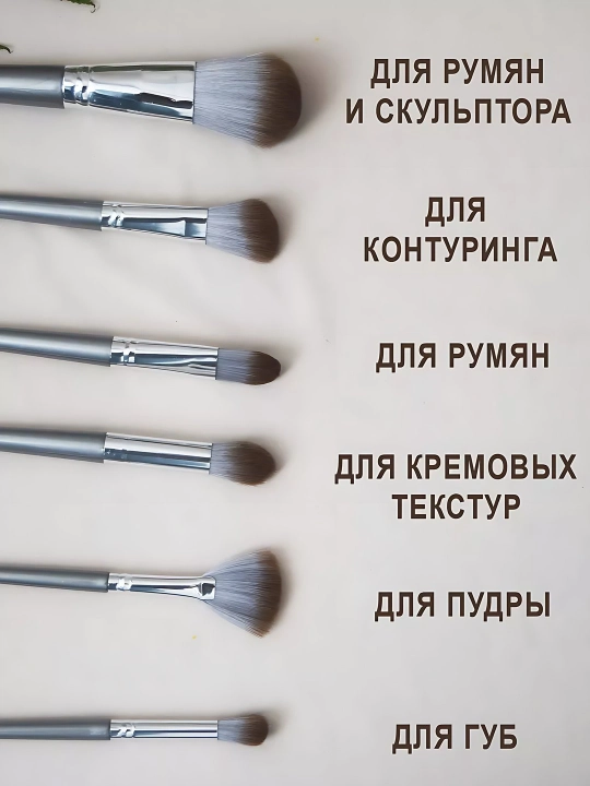 Набор кистей для макияжа – профессиональный комплект кистей