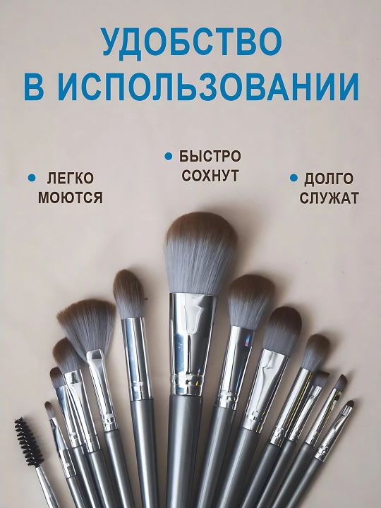 Набор кистей для макияжа – профессиональный комплект кистей
