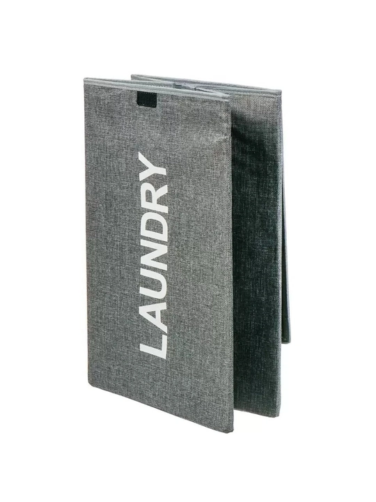 Корзина для белья с крышкой Laundry — органайзер для хранения, складная