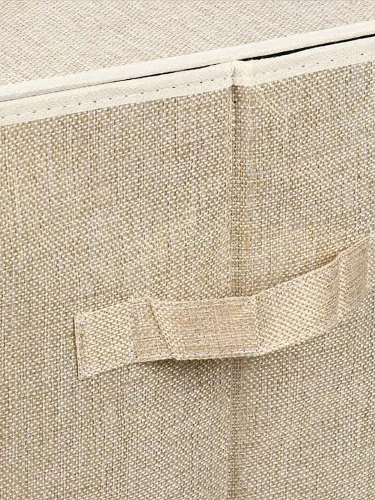 Корзина для белья с крышкой Laundry — органайзер для хранения, складная