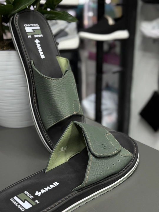 Мужские тапочки SAHAB (размеры 45-47), удобные и качественные, Made in Thailand