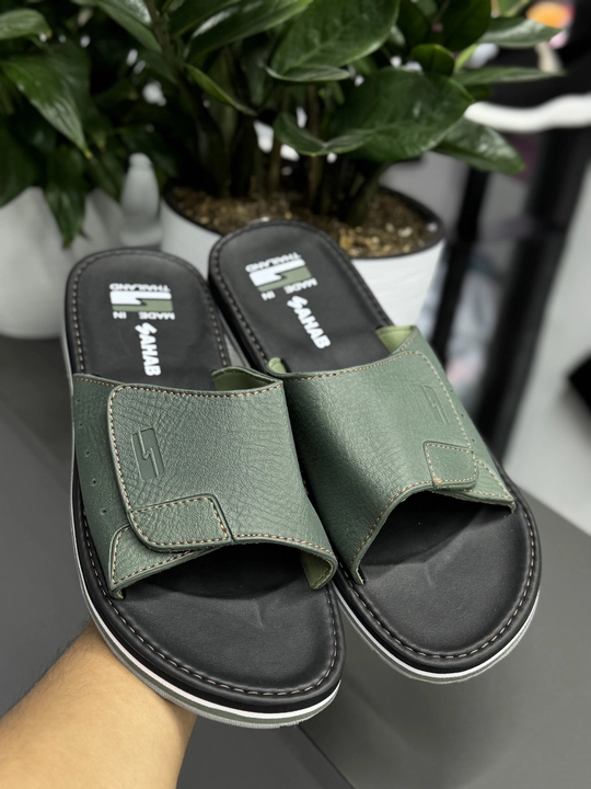Мужские тапочки SAHAB (размеры 45-47), удобные и качественные, Made in Thailand