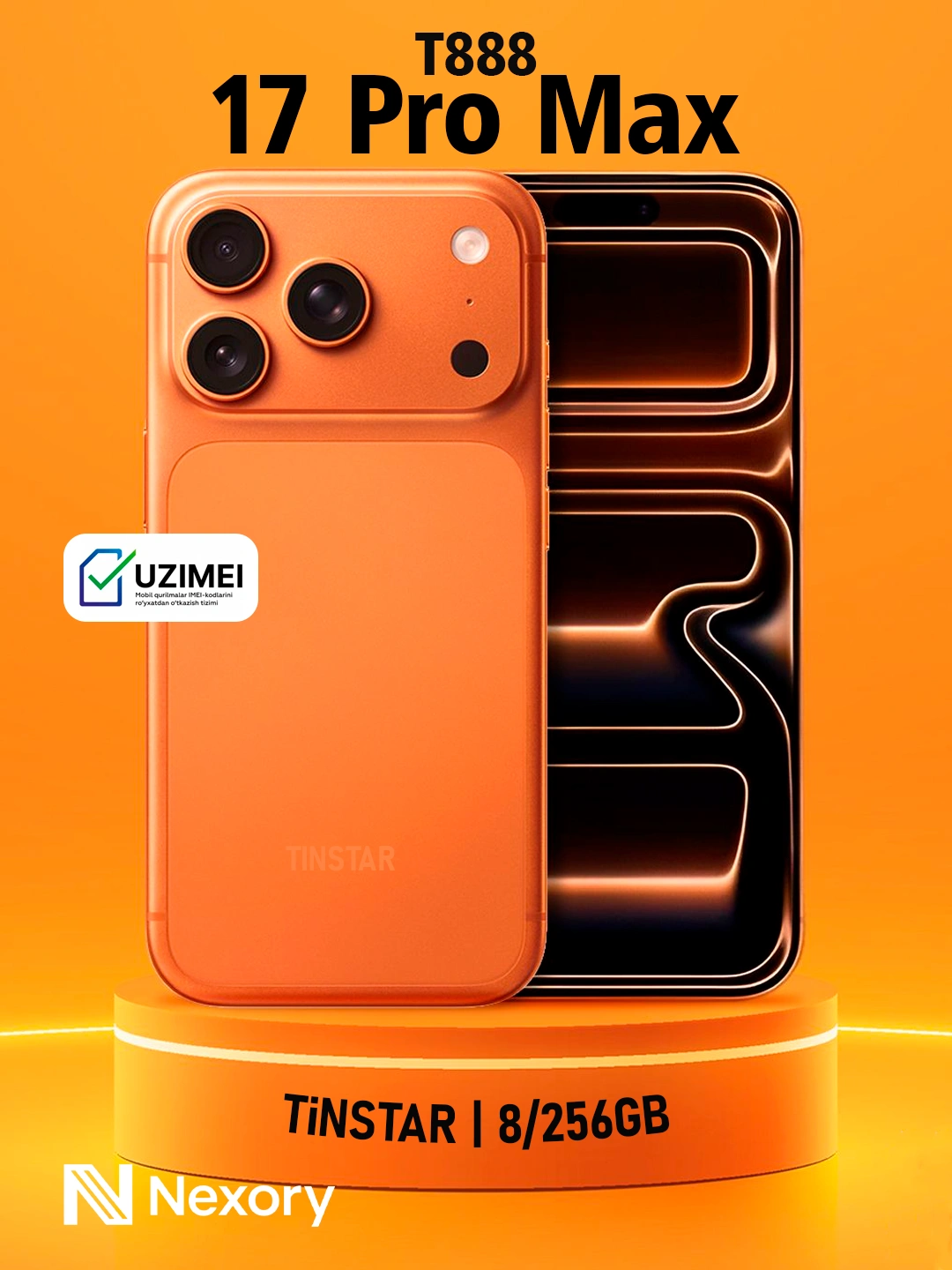 17 Pro Max Смартфон Tinstar T 888 за 2019000 сум по лучшей цене. Uzum Market