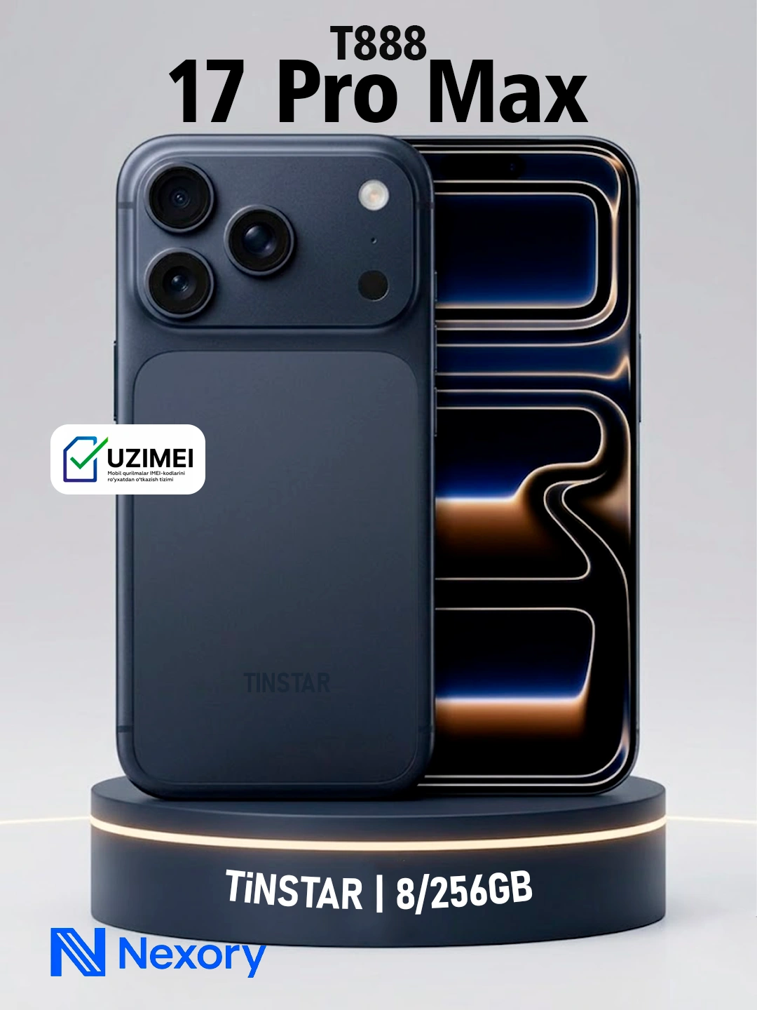 17 Pro Max Смартфон Tinstar T 888 за 1844990 сум со скидкой 39%. Uzum Market