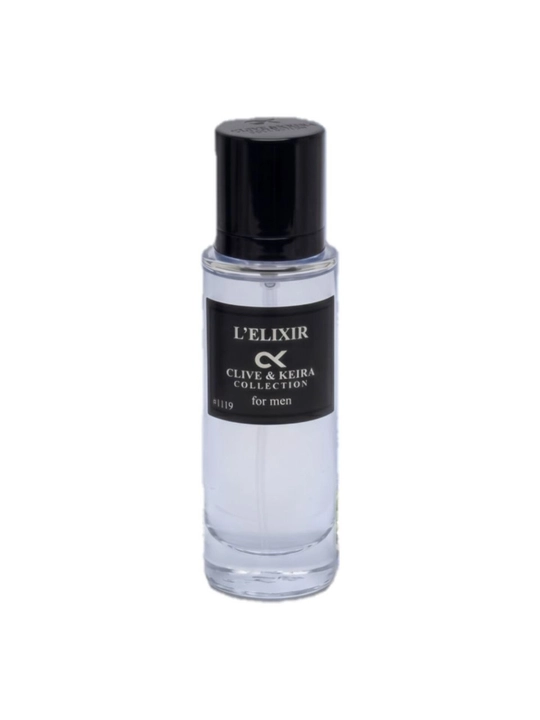 Parfyumlangan suv CLIVE & KEIRA 1119, Yves Saint Laurent Y Elixir, erkaklar uchun, 30 ml
