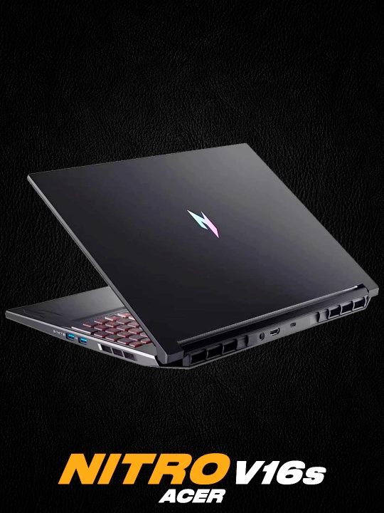 Acer Nitro V16s | 16" WUXGA IPS 180Гц |Intel Core 9-270H |16ГБ DDR5 |1ТБ SSD |RTX 5070 8ГБ
