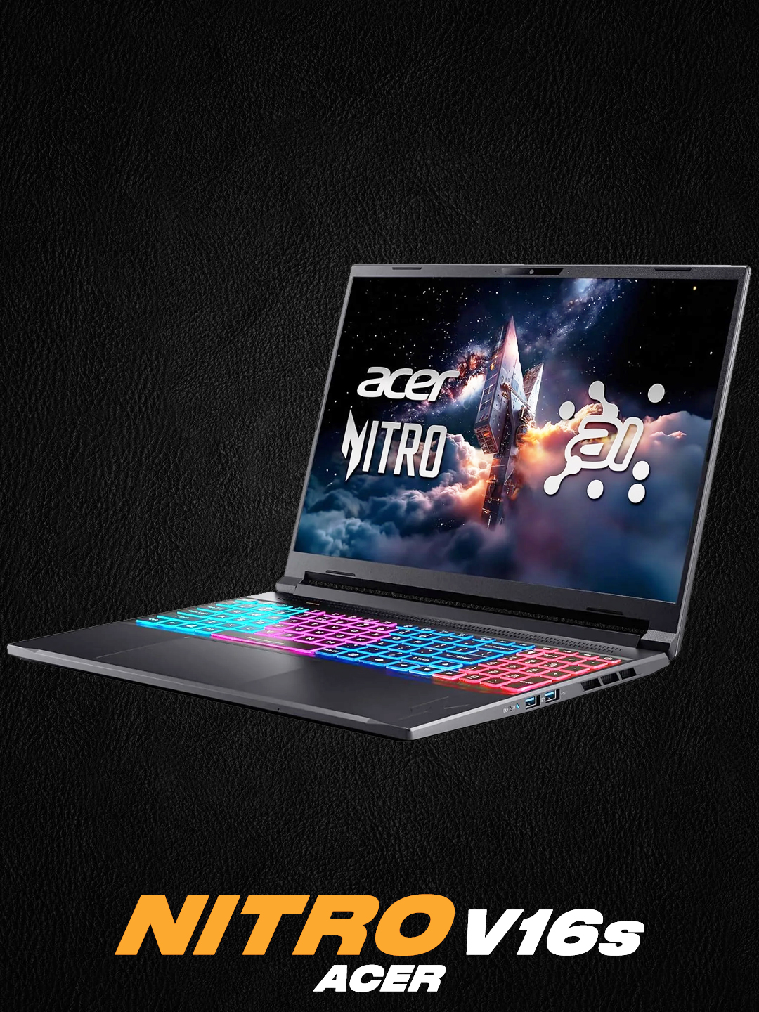 Acer Nitro V16s | 16" WUXGA IPS 180Гц |Intel Core 9-270H |16ГБ DDR5 |1ТБ SSD |RTX 5070 8ГБ