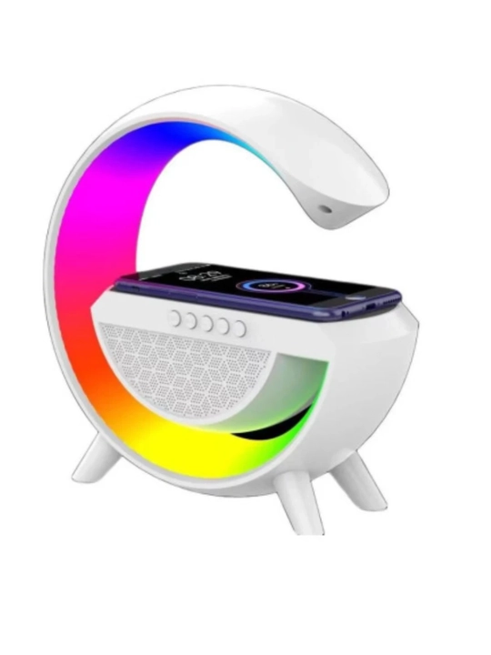 Умная колонка с RGB-подсветкой, будильником, ночным светильником, светодиодный ночник