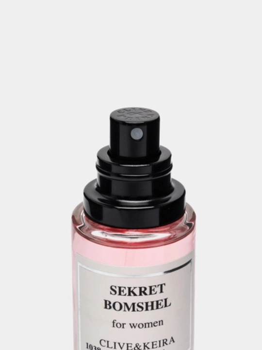 Parfyumlangan suv CLIVE & KEIRA 1038, Victoria Secret Bombshell, ayollar uchun atir, 30 ml
