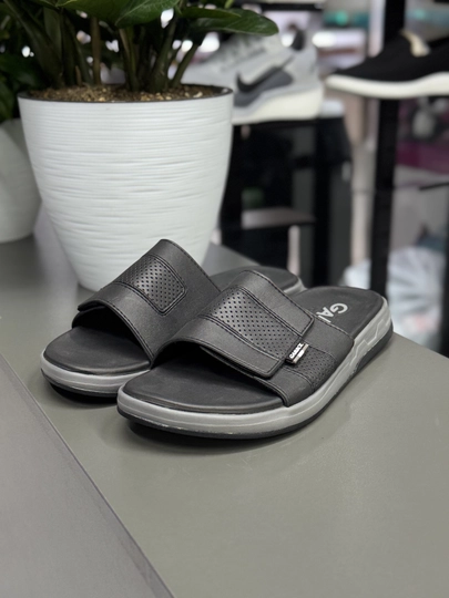 Мужские тапочки GAMBOL (размеры 40-44), лёгкие и удобные, Made in Thailand — ABUS-GAMBOL1-ЧЕРН-41