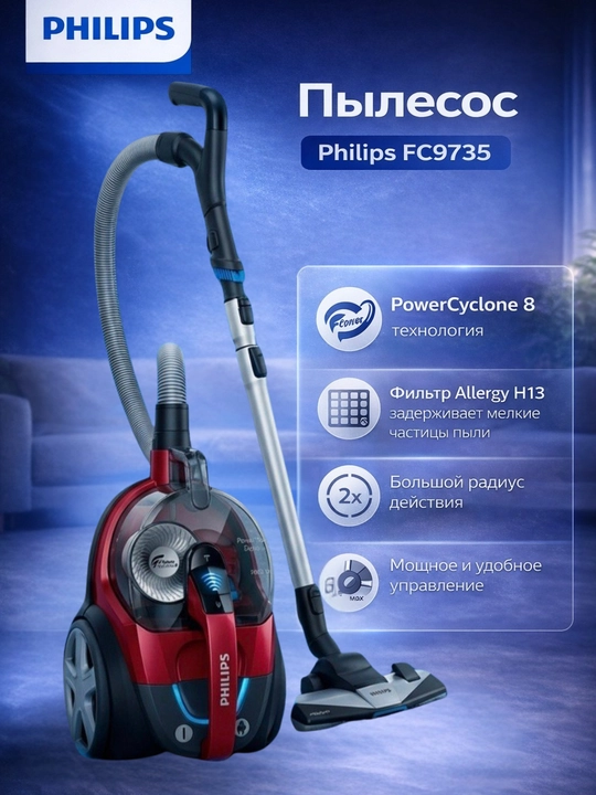 Philips FC9735 (PowerPro Expert) Changyutgich - 