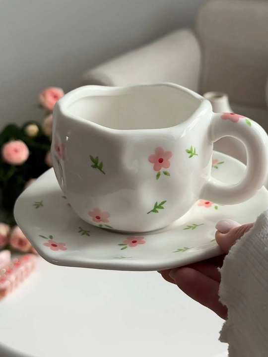 Кружка, керамическая, ручной работы, чашка, 250–330 мл, 1 штука