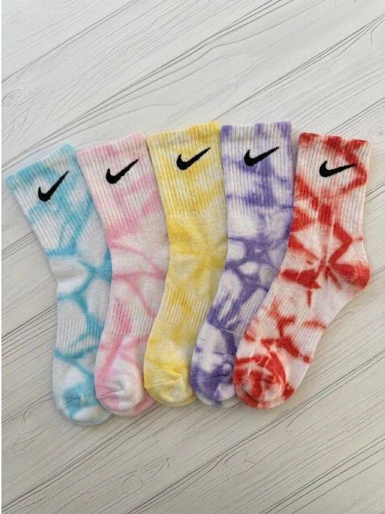 Sifatli Turetskiy rangli paypoqlar - Nike, o'rta uzunlikda, unisex