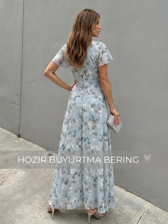 Ayollar uchun kundalik shifon ko‘ylagi – ELLY FASHION