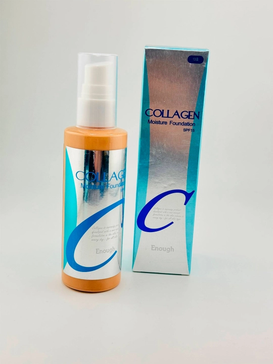 Тональный крем для лица матирующий Collagen