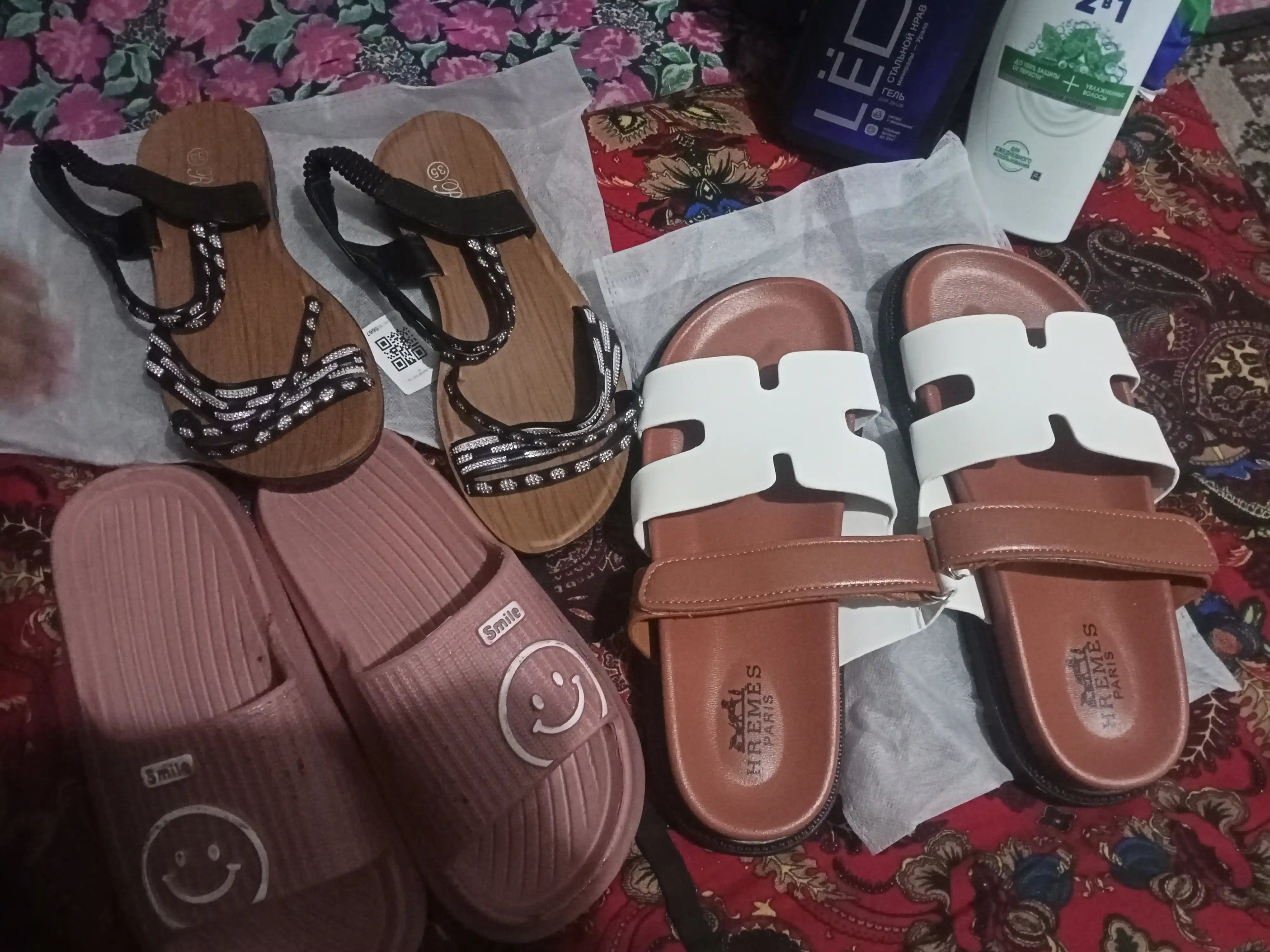 "Hermes" ayollar shippaklari, yumshoq, qulay