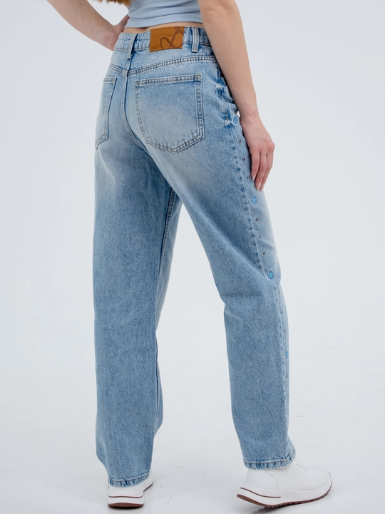 Ayollar uchun kuzgi jinsi shim, 98% paxta, stretch, S–XL