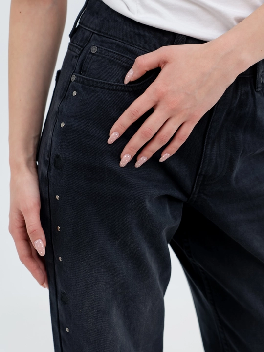 Ayollar uchun kuzgi jinsi shim, 98% paxta, stretch, S–XL