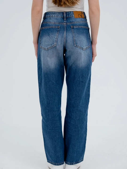 Ayollar uchun kuzgi jinsi shim, 98% paxta, stretch, S–XL