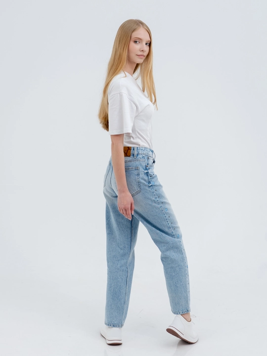 Ayollar uchun kuzgi jinsi shim, 98% paxta, stretch, S–XL