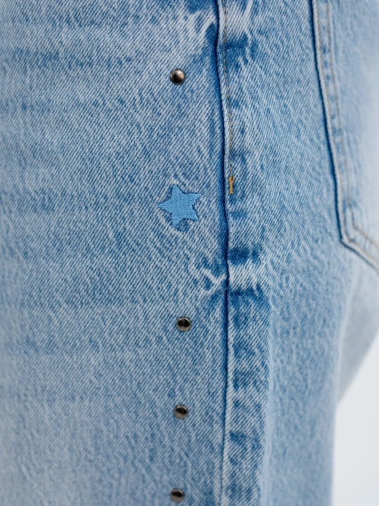 Ayollar uchun kuzgi jinsi shim, 98% paxta, stretch, S–XL